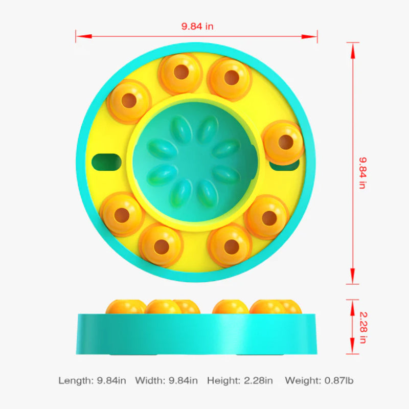 Wisdom Dog Toys Slow Leakage Feeding Training