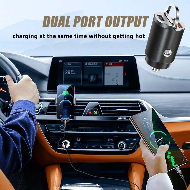 Mini Stealth Car Adapter Suitable for iPhone