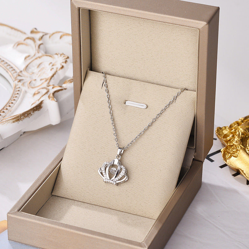 Shining Crown Necklace for Women