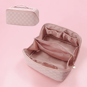 Vintage Pattern Handheld Makeup Bag