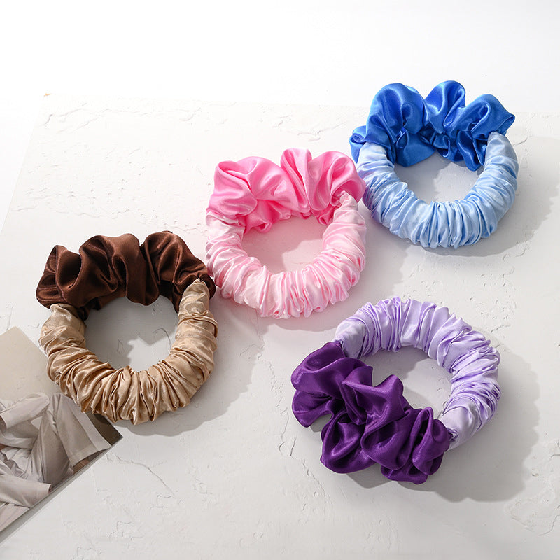 Heatless Hair Curling Double Scrunchie