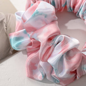 Heatless Hair Curling Double Scrunchie