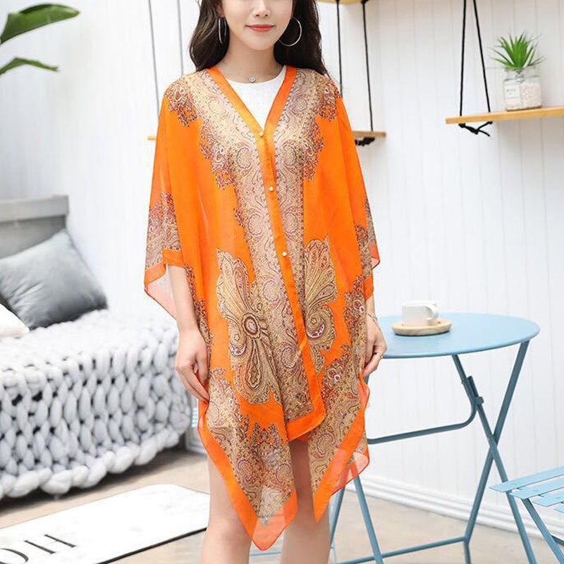 Summer Sunscreen Scarf