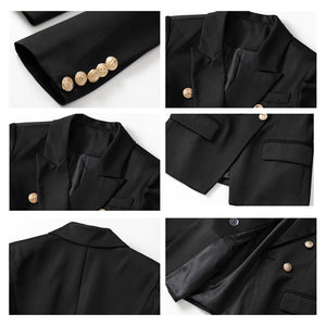 Women's Casual Shoulder Padded Suit