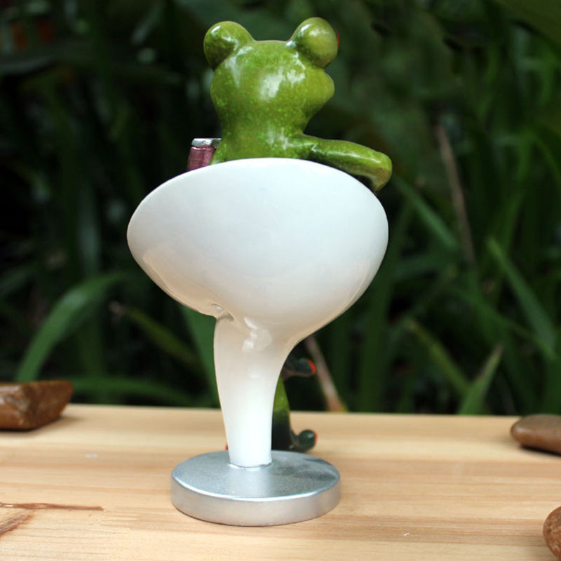 Festival Frog Resin Crafts Frog Pastoral Ornament