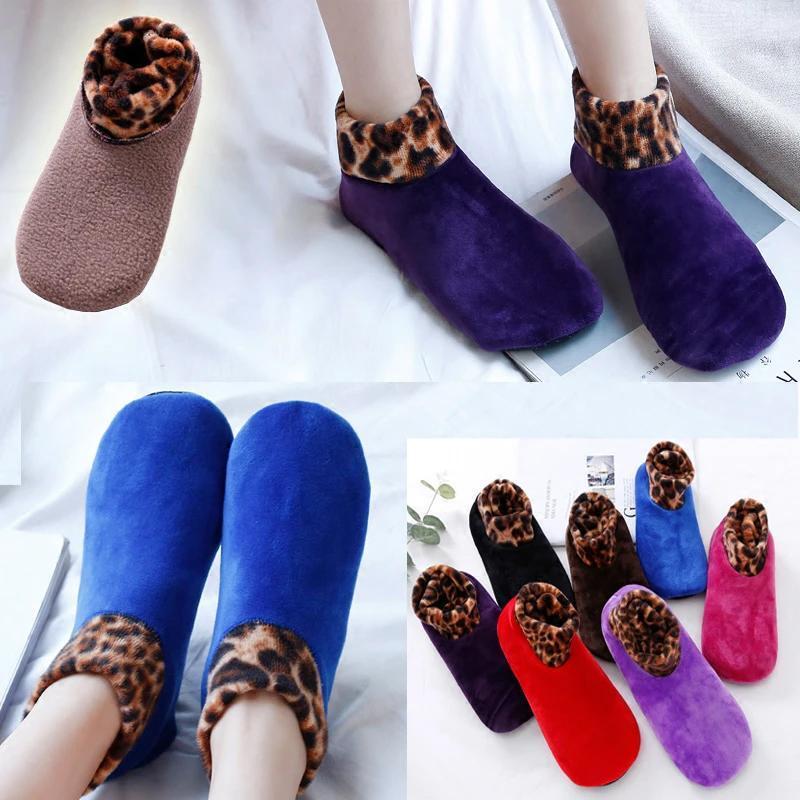 Non-Slip Thermal Fleece Floor Socks