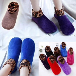 Non-Slip Thermal Fleece Floor Socks