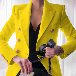Women's Casual Shoulder Padded Suit