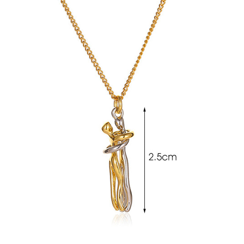 The Perfect Gift for Loved One-Hug Necklace