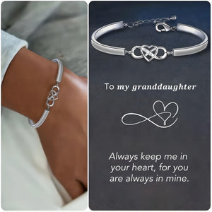 Always Remember I Love You Mom Forever Love Heart Bracelet