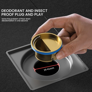 Anti-Odor Floor Deodorant Core Water Drain Filter