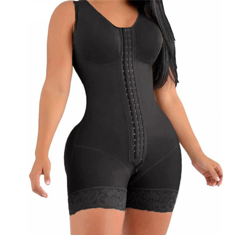 Open File One-Piece Shapewear