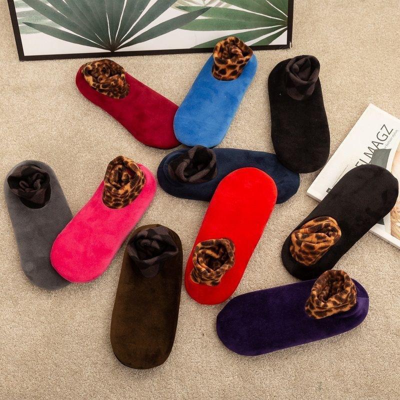 Non-Slip Thermal Fleece Floor Socks