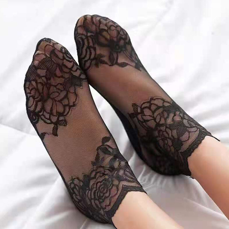 New Ladies Fashion Lace Socks
