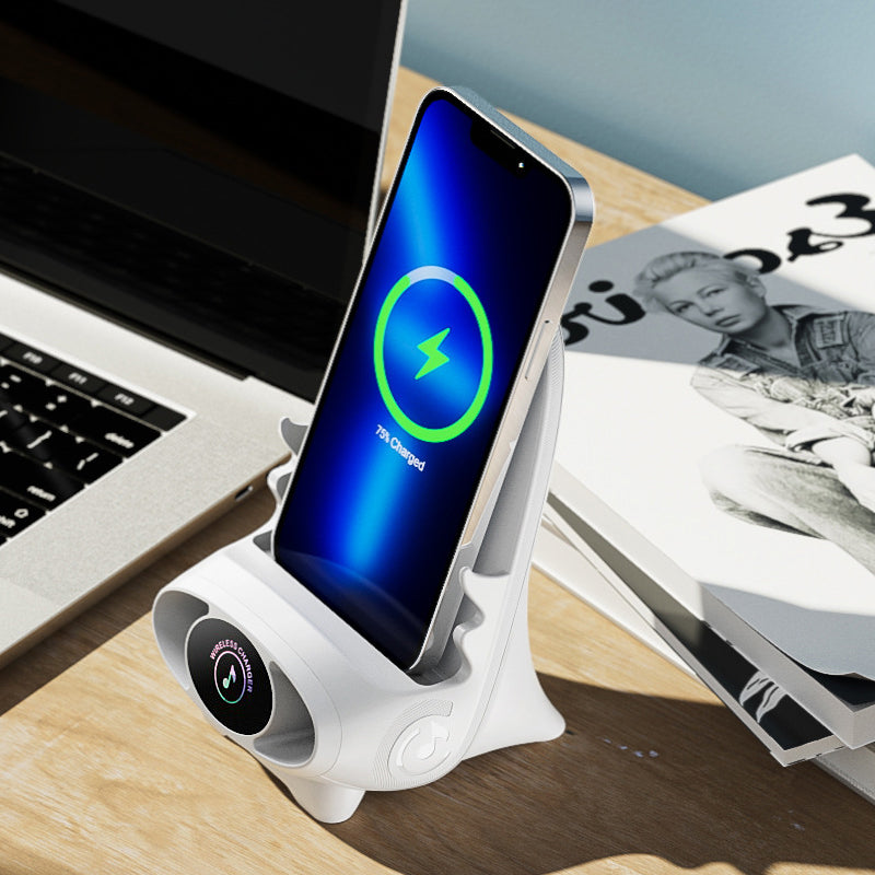 Mini Wireless Fast Charger Phone Holder