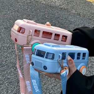 Portable Water Cup in Bus Shape