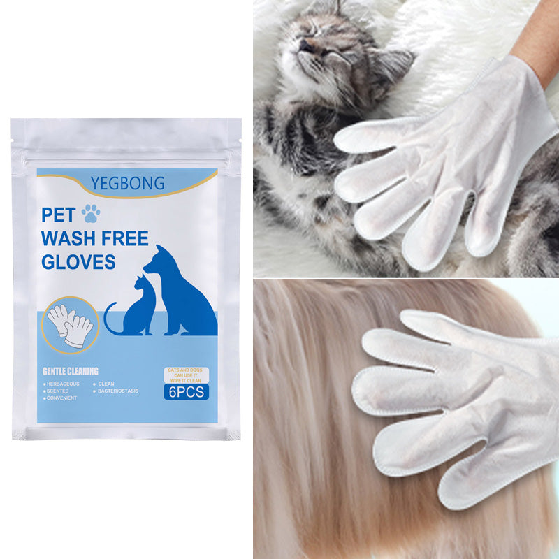 Pet Grooming Glove Wipes