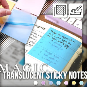 Multibey Transparent Sticky Notes
