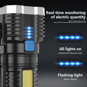 High Brightness Multi-function LED Torch