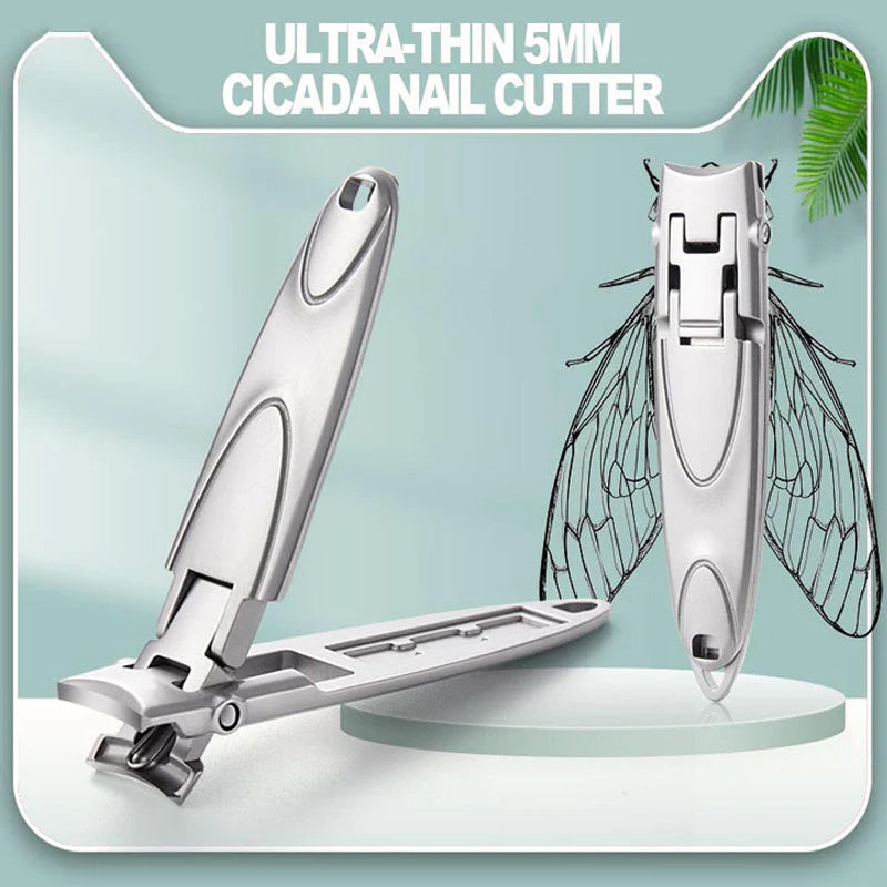 Ultra-thin Cicada-shaped Portable Nail Clippers