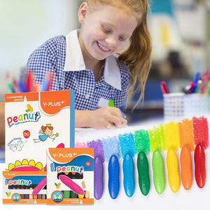 Colorful Cute Peanut Crayons