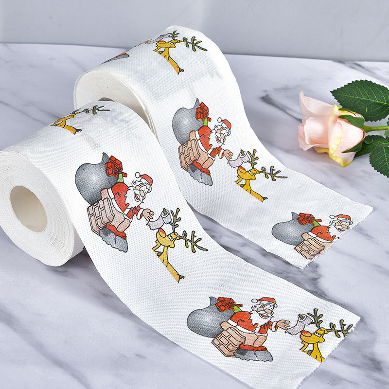 Funny Christmas Toilet Paper