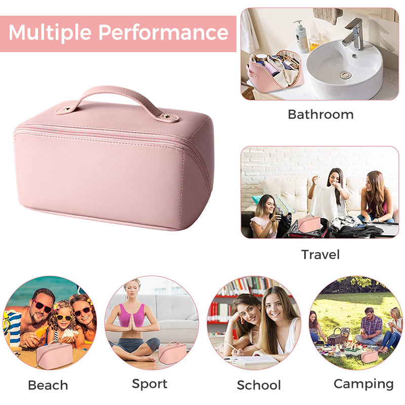 Peachloft Large-Capacity Travel Cosmetic Bag