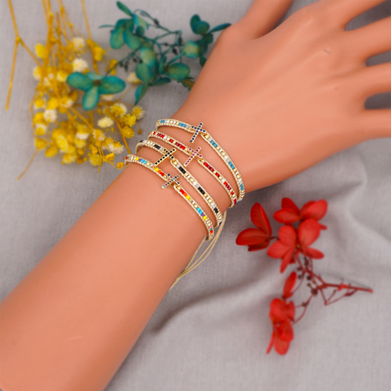 GOD HAS A PLAN CROSS BRACELET