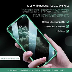 Luminous Glowing Tempered Glass Screen Protector for iPhone