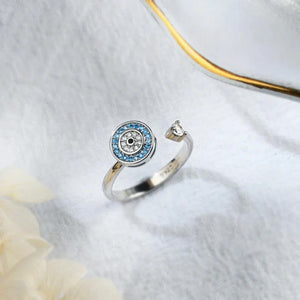 To My Daughter - Evil Eye Fidget Ring