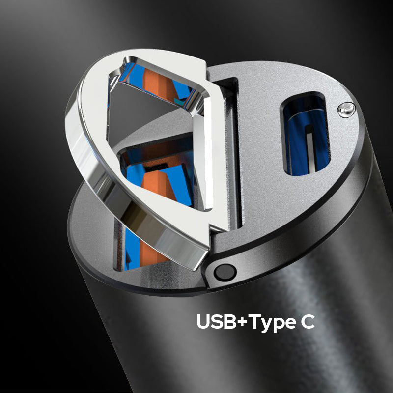 Mini Stealth Car Adapter Suitable for iPhone