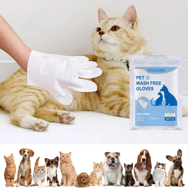 Pet Grooming Glove Wipes