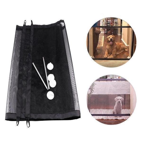 Portable Mesh Dog Gate For House