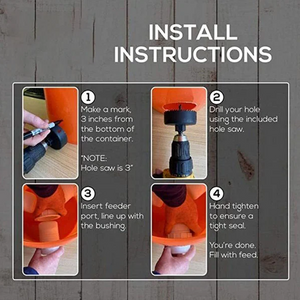 DIY Chicken Feeder