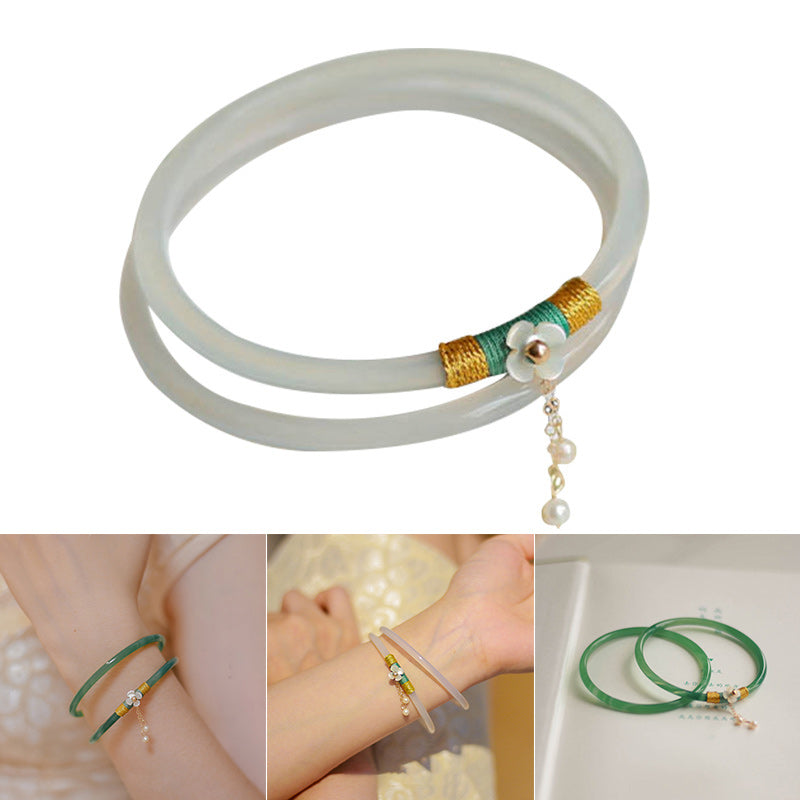 Fine Jade Bangle Bracelets