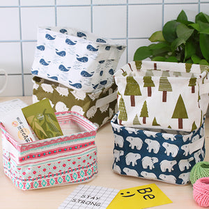 Collapsible Square Storage Basket