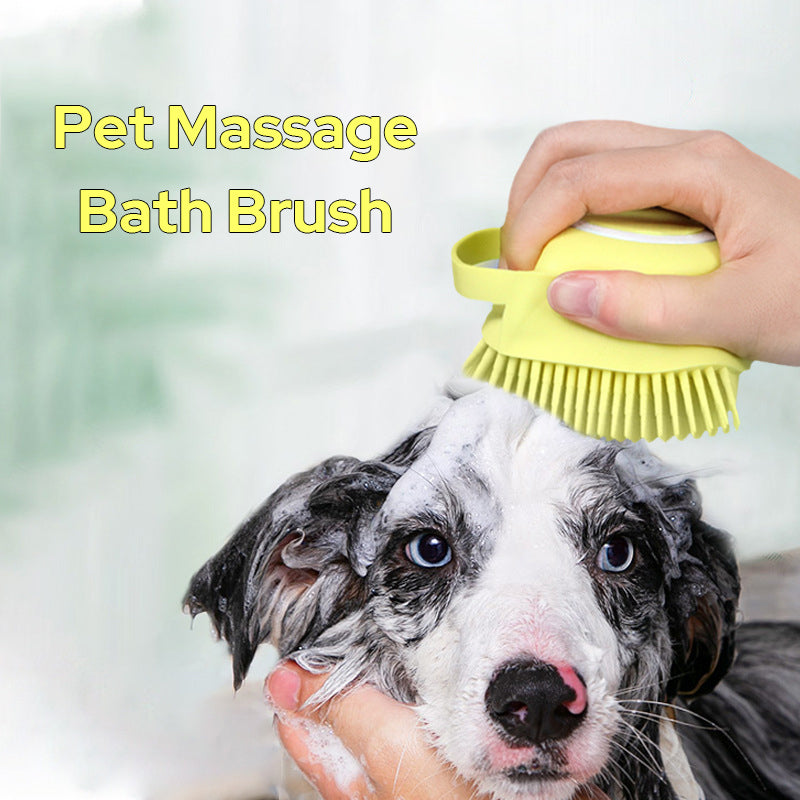 Pet Massage Bath Brush