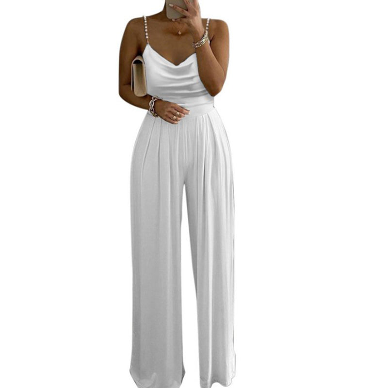 Soft Loose Strapped Jumpsuit