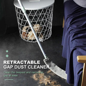 Multifunction Retractable Microfiber Dust Brush Gap Mop