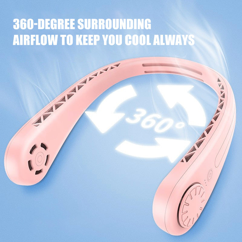 Mini Portable Neck Hanging Fan