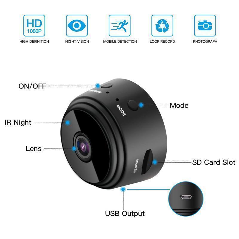 ✨Flash Sale 50% OFF✨1080p Magnetic WiFi Mini Camera