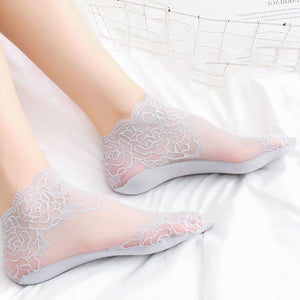 New Ladies Fashion Lace Socks