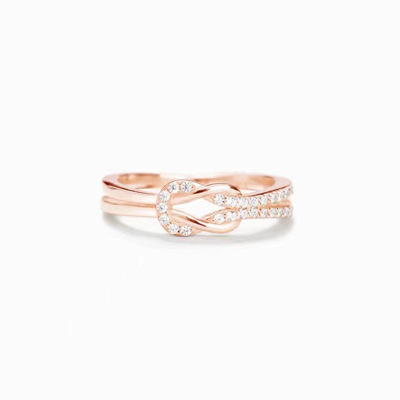 To My Daughter ‘Mother & Daughter Forever Linked Together’ Linked Ring