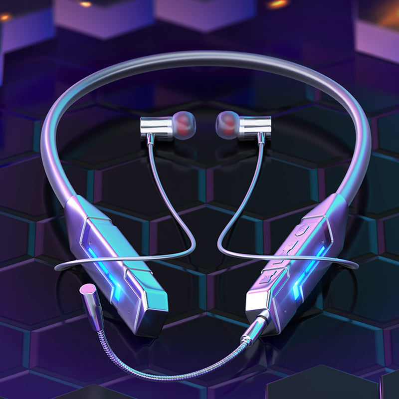 Waterproof Hanging Neck Gaming Headphones