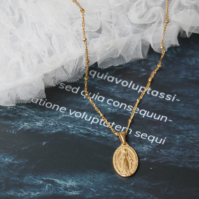 Dainty Virgin Mary Necklace