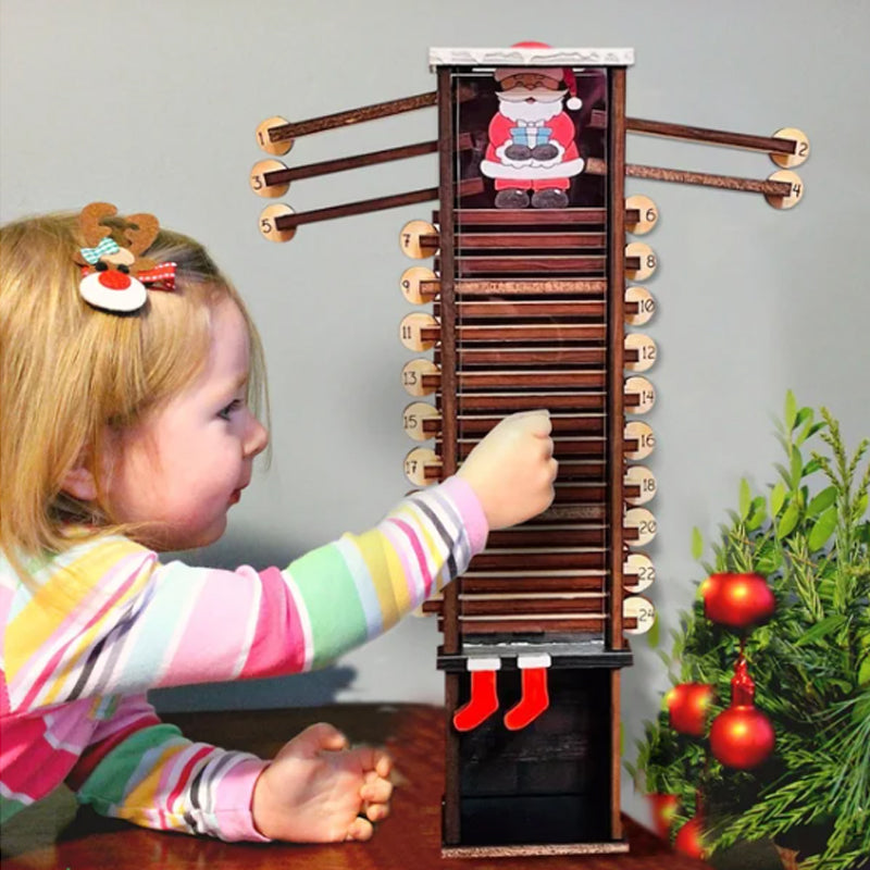 Santa Claus Down The Chimney Countdown Adventure Calendar
