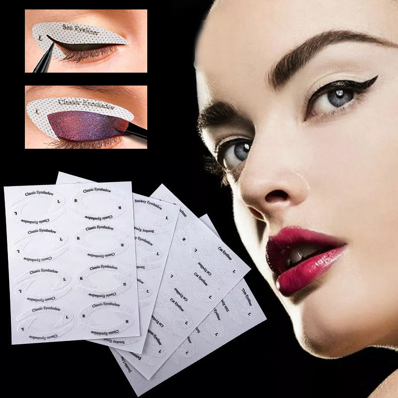 Quick Eyeliner Eyeshadow Stencils