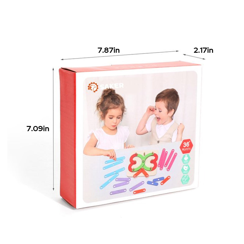 Multifunctional Montessori Pillar Collage Toys