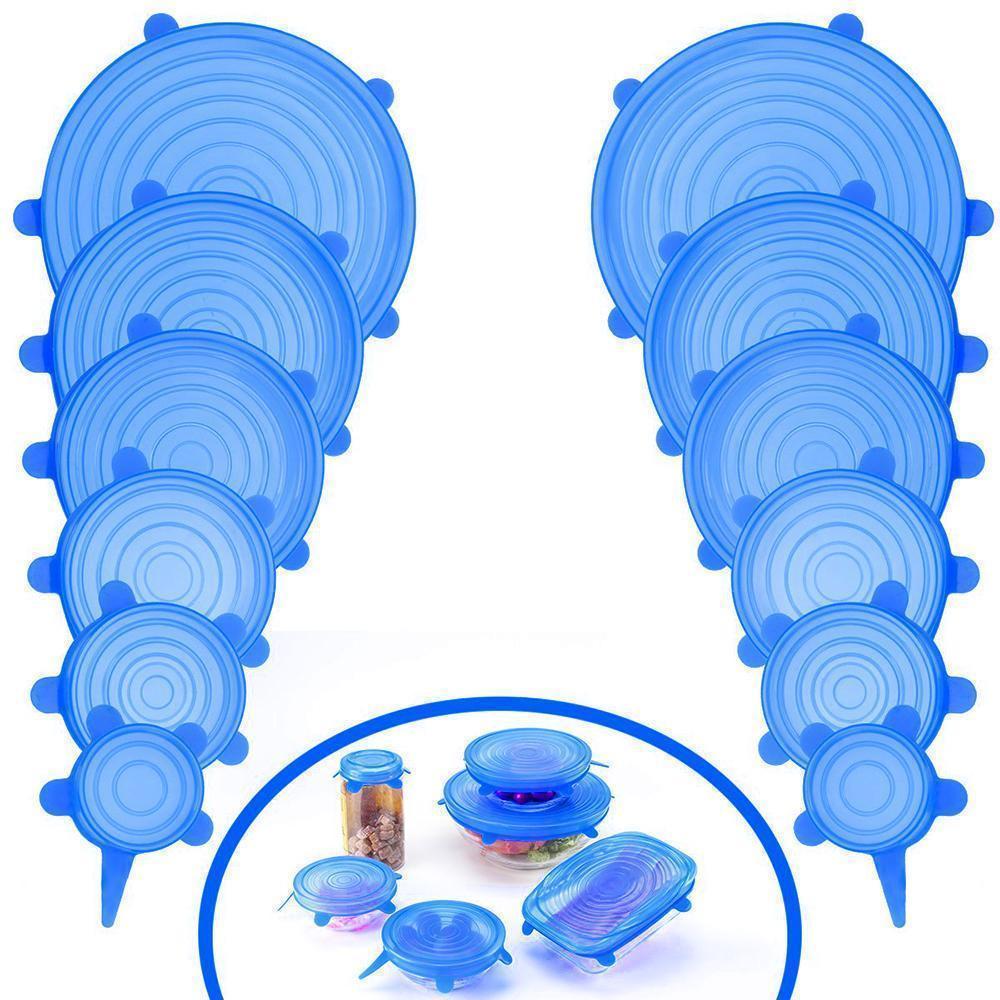 Silicone Stretch lid, 6PCS