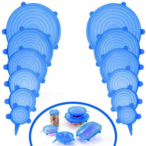 Silicone Stretch lid, 6PCS
